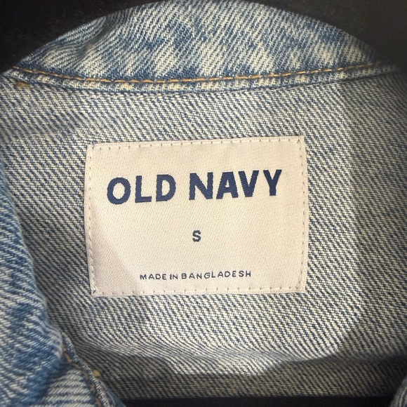 Old Navy Light Blue Denim Jacket Small - Picture 4 of 4